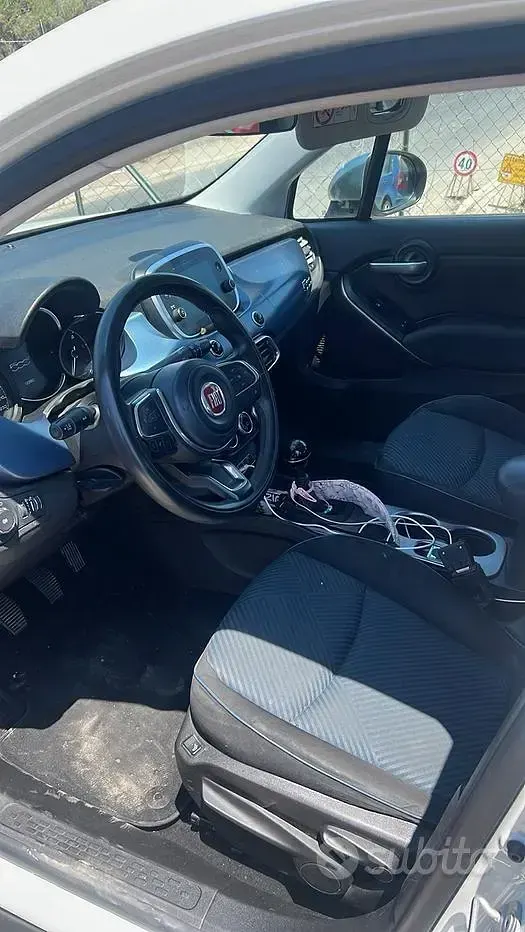 Usata Fiat 500X Mirror 95 CV (69 kW) 2022 Bianco SUV