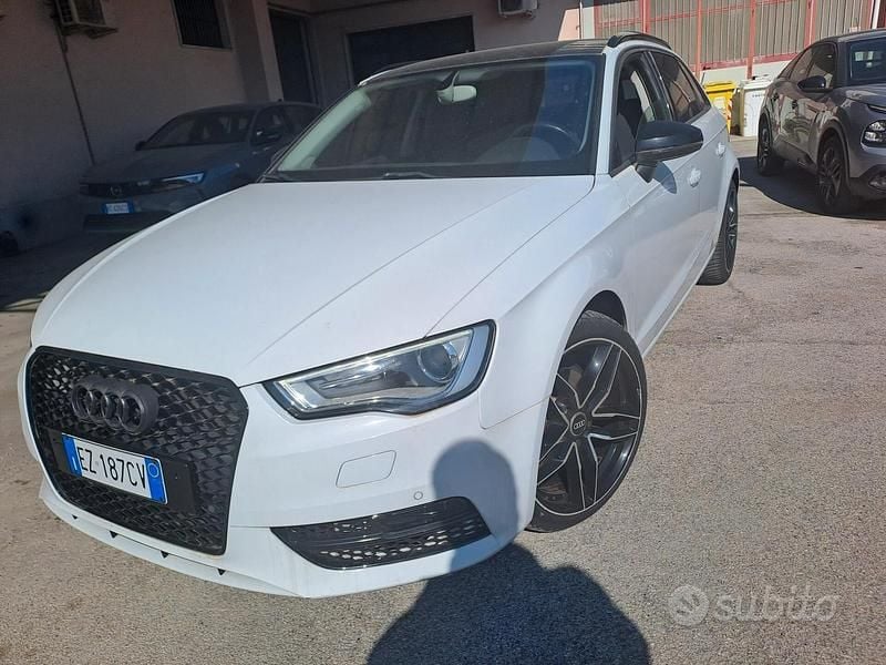 Usata Audi A3 Ambition 150 CV (110 kW) 2015 Bianco Berlina