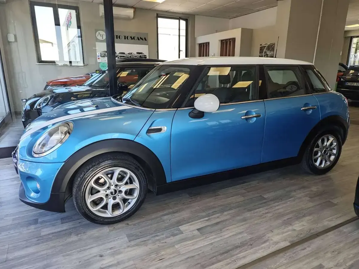 Usata Mini Cooper 136 CV (100 kW) 2015 Blu/azzurro Utilitaria