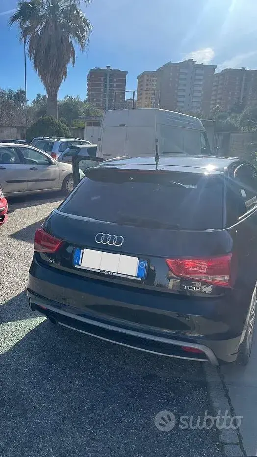 Usata Audi A1 S-Line 90 CV (66 kW) 2013 Nero Utilitaria