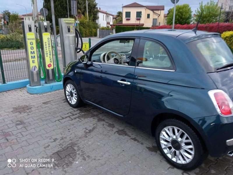 Usata Fiat 500 Lounge 69 CV (50 kW) 2015 Blu/azzurro Utilitaria