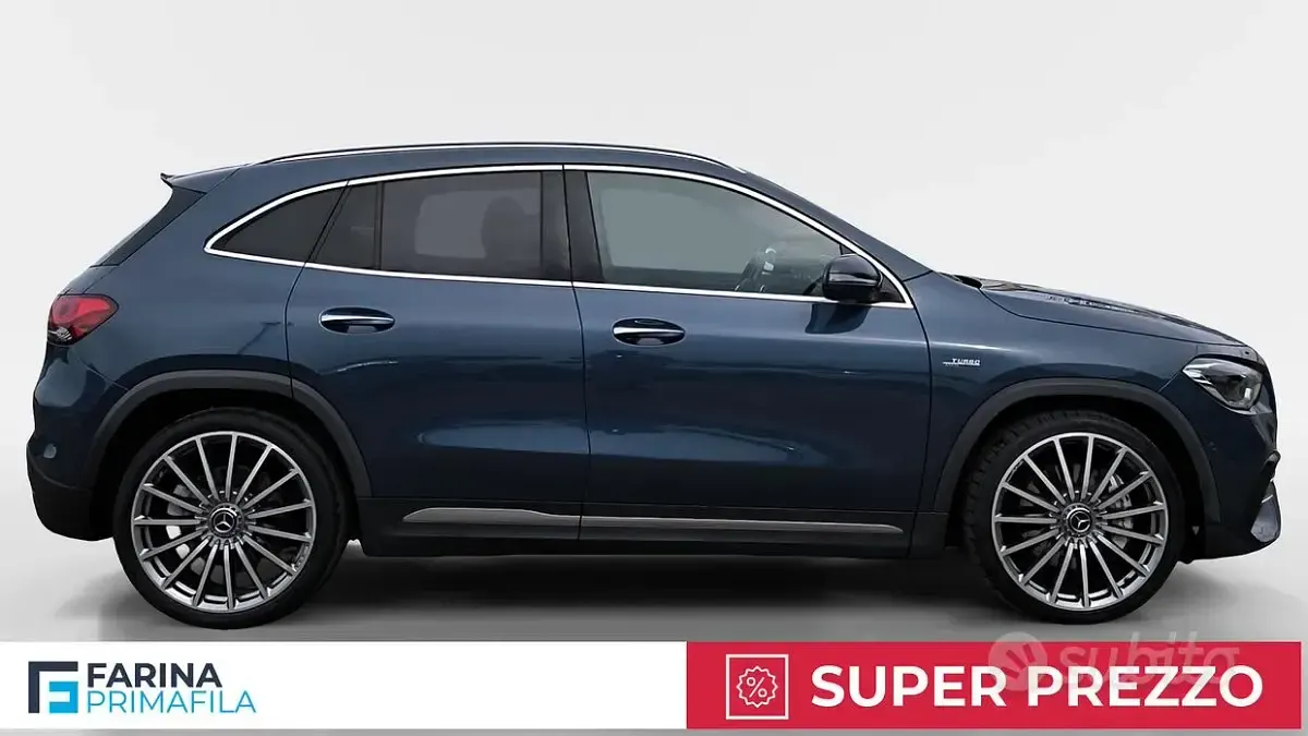 Usado Mercedes GLA35 AMG AMG 306 CV (225 kW) 2022 Azul SUV