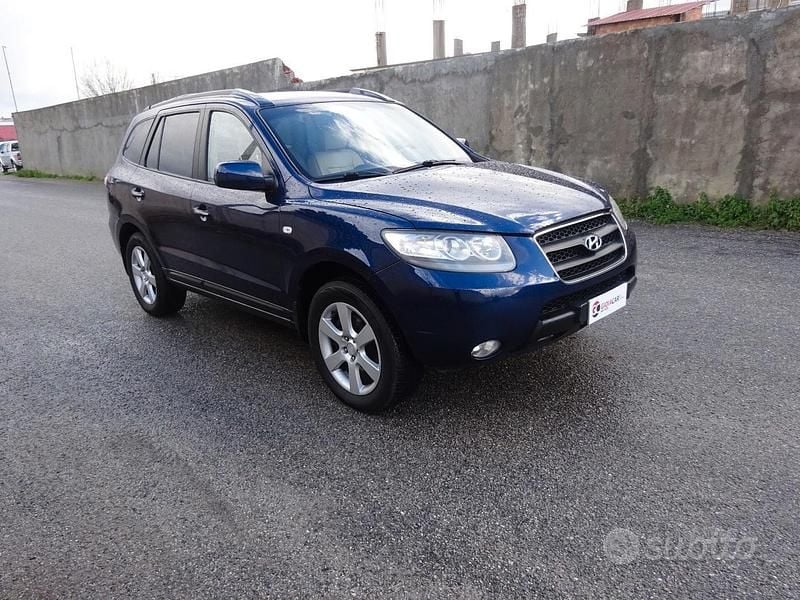 Usata Hyundai Santa Fe Dynamiq 154 CV (113 kW) 2007 Blu SUV
