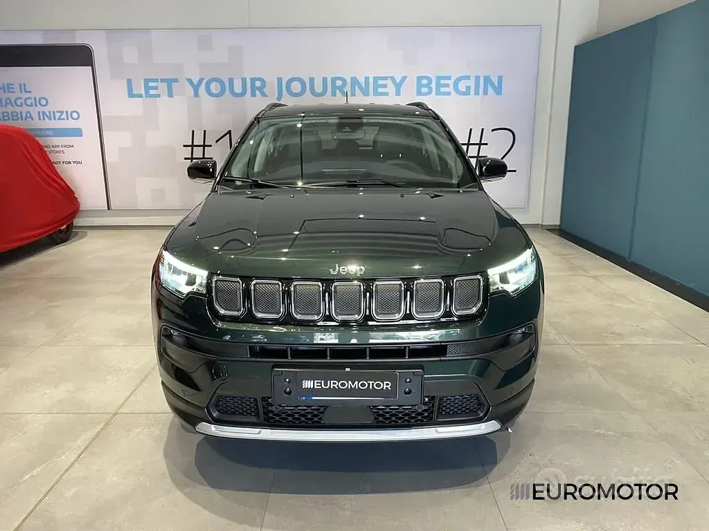 Usata Jeep Compass Limited 131 CV (96 kW) 2021 Verde SUV