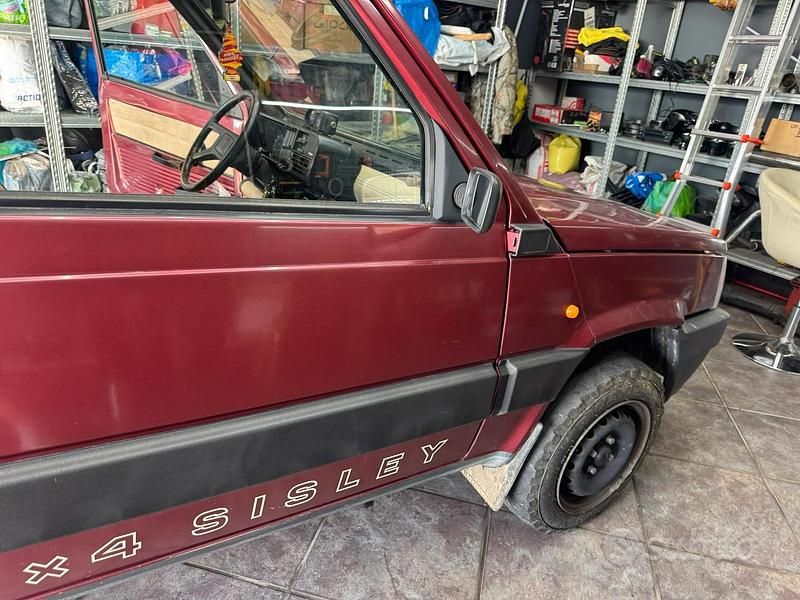 Usata Fiat Panda 4x4 1986 Rosso Utilitaria