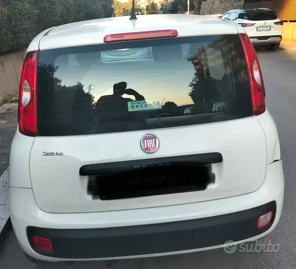 Usata Fiat Panda 80 CV (58 kW) 2018 Bianco Utilitaria