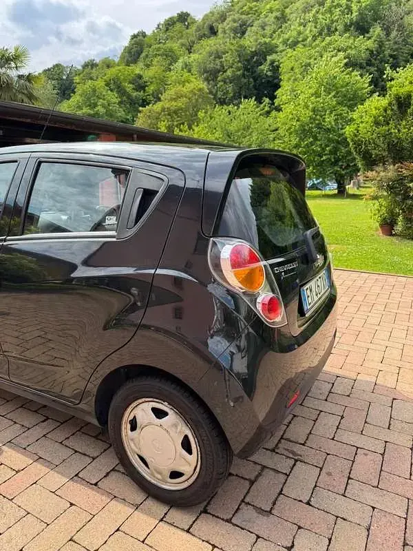 Usata Chevrolet Spark LS 68 CV (50 kW) 2012 Nero Utilitaria