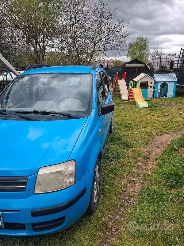 Usata Fiat Panda 2004 Blu Utilitaria
