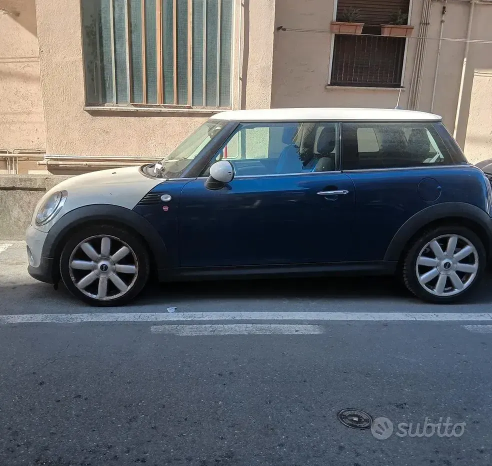 Usata Mini Cooper 2008 Bluazzurro Utilitaria