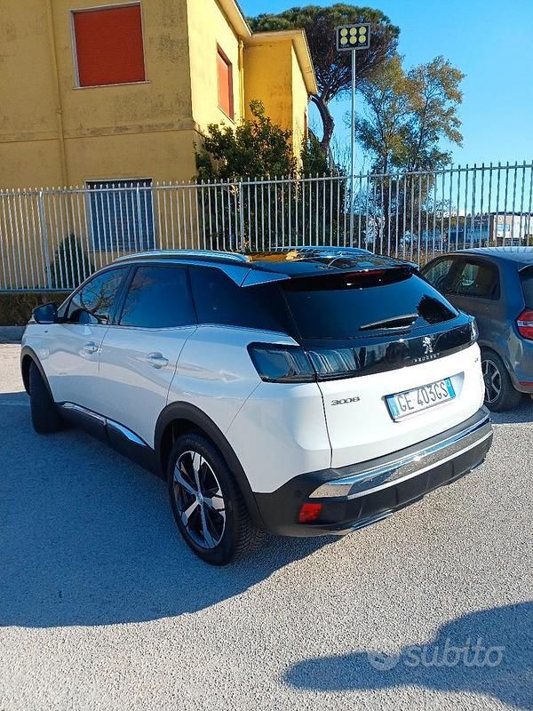 Usata Peugeot 3008 GT 131 CV (96 kW) 2021 Bianco SUV