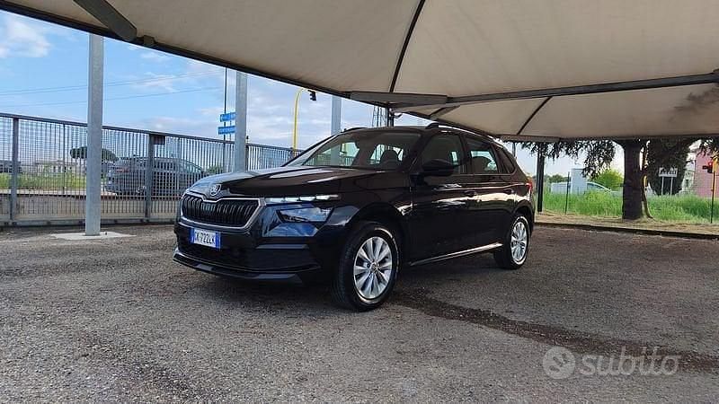 Usata Skoda Kamiq Ambition 110 CV (80 kW) 2022 Nero SUV
