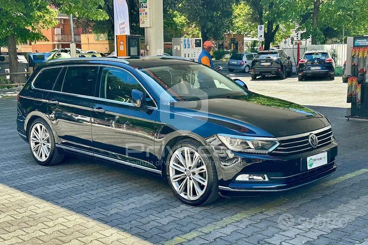 Usata VW Passat Executive 150 CV (110 kW) 2018 Nero Station wagon
