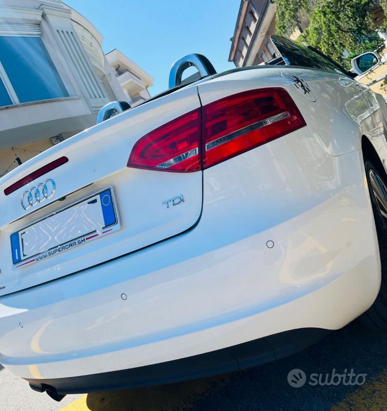 Usata Audi A3 Cabriolet 140 CV (102 kW) 2011 Bianco Cabrio