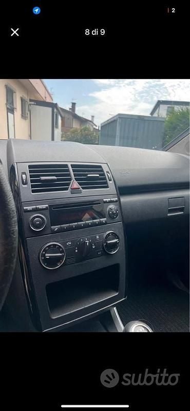 Usata Mercedes A160 2007 Nero Utilitaria