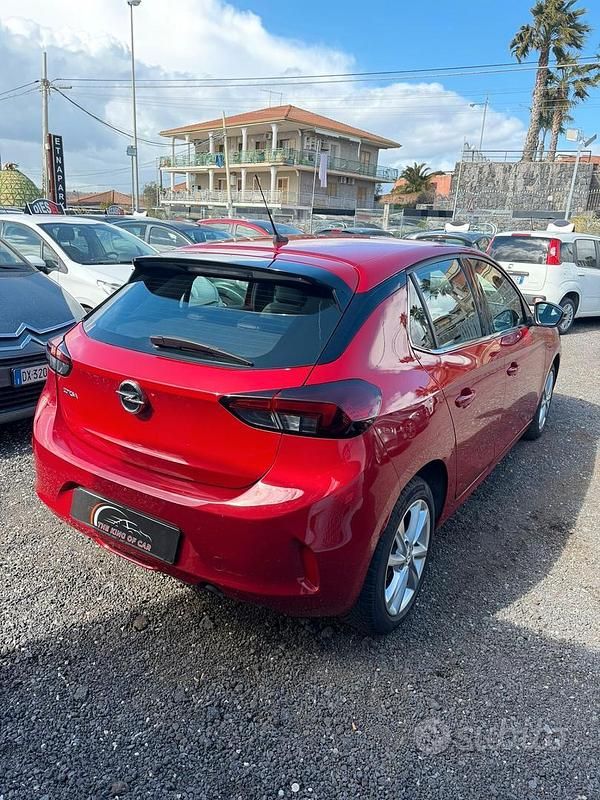 Usata Opel Corsa 101 CV (74 kW) 2021 Rosso Utilitaria