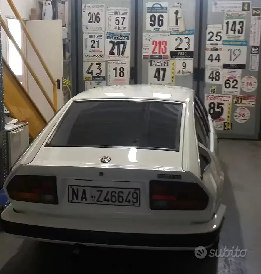 Usata Alfa Romeo Alfetta 1981 Bianco Coupé