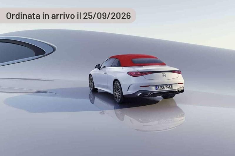 Usata Mercedes CLE200 Advanced 204 CV (150 kW) 2024 Argento Cabrio