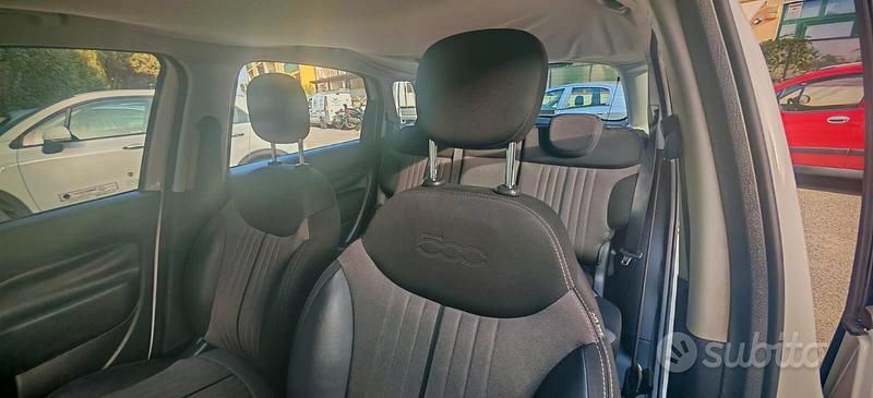 Usata Fiat 500 105 CV (77 kW) 2016 Bianco Utilitaria