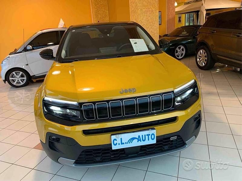 Usata Jeep Avenger Summit 100 CV (73 kW) 2023 Giallo SUV