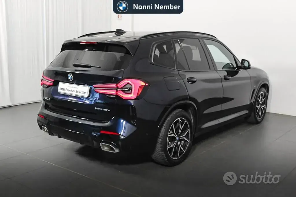 Usata BMW X3 M Sport 190 CV (139 kW) 2022 Nero SUV