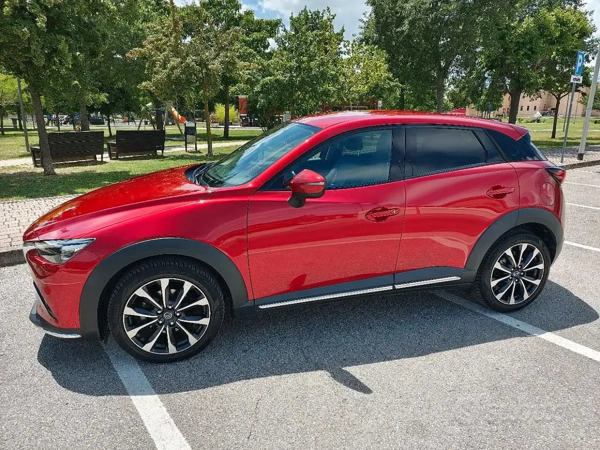 Usata Mazda CX-3 Exceed 121 CV (88 kW) 2019 Rosso SUV