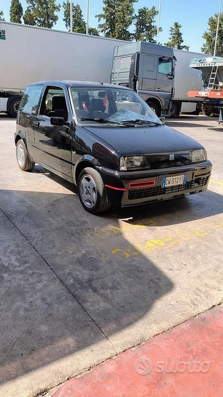 Usata Fiat Cinquecento 54 CV (39 kW) 1994 Nero Utilitaria