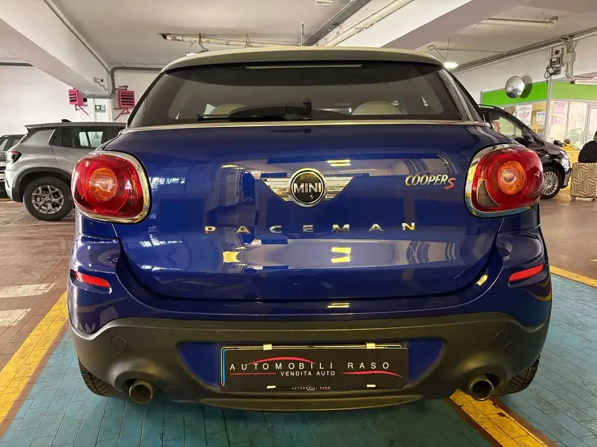 Usata Mini Cooper S Paceman 184 CV (135 kW) 2014 Blu/azzurro SUV