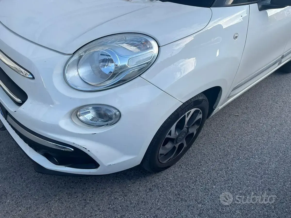 Usata Fiat 500L 95 CV (69 kW) 2018 Bianco Monovolume