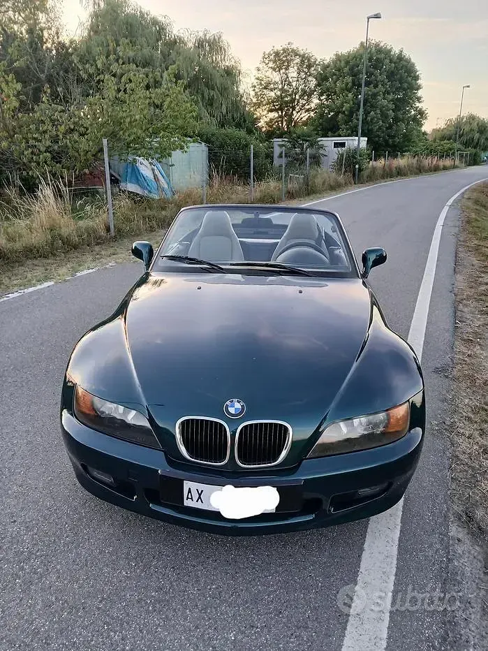 Usata BMW Z3 140 CV (102 kW) 1997 Verde Cabrio