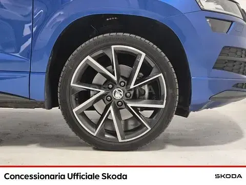 Usata Skoda Karoq SportLine 150 CV (110 kW) 2020 Azzurro SUV