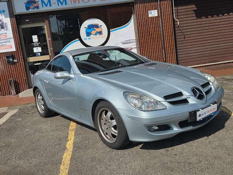 Usata Mercedes SLK200 163 CV (119 kW) 2004 Grigio Cabrio
