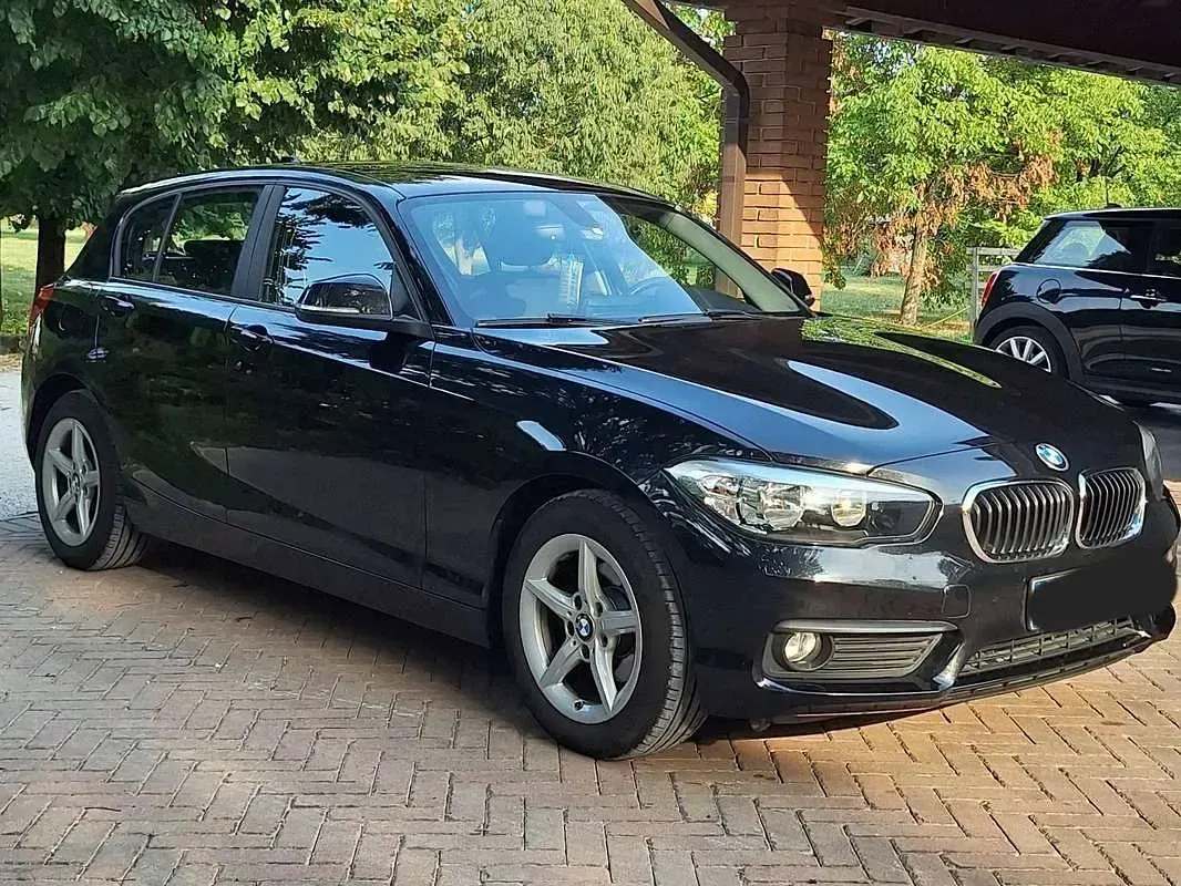 Usata BMW 116 116 CV (85 kW) 2017 Nero Utilitaria