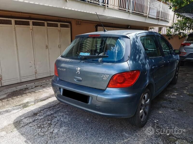 Usata Peugeot 307 90 CV (66 kW) 2007 Grigio Berlina