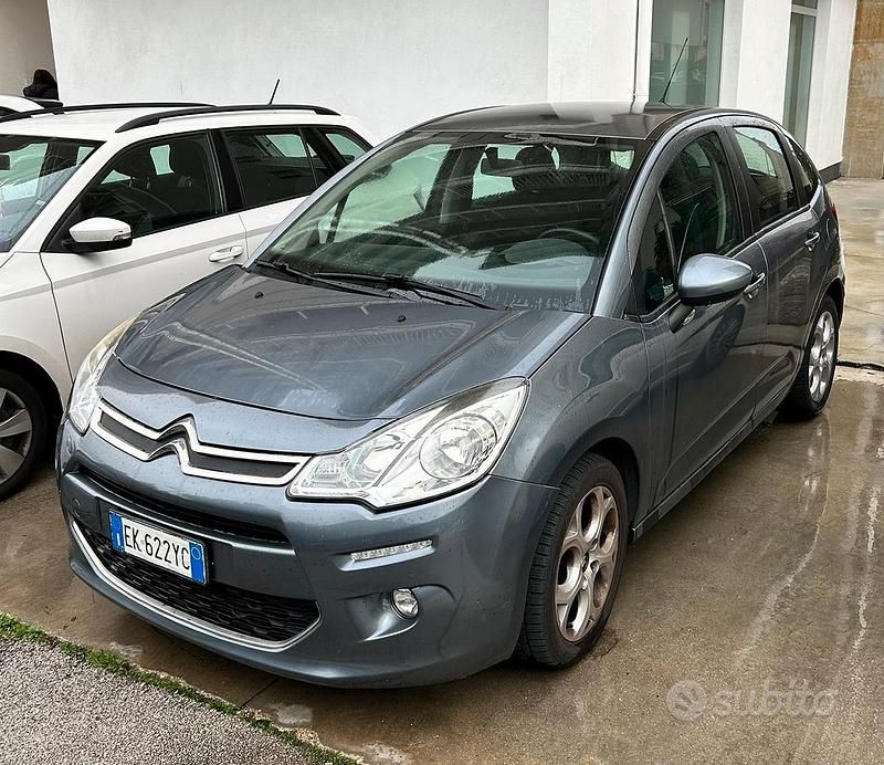 Usata Citroën C3 Attraction 60 CV (44 kW) 2012 Grigio Berlina