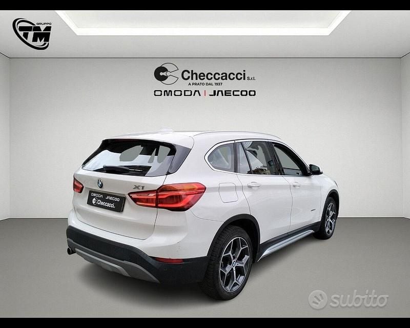 Usata BMW X1 xLine 116 CV (85 kW) 2018 Bianco SUV