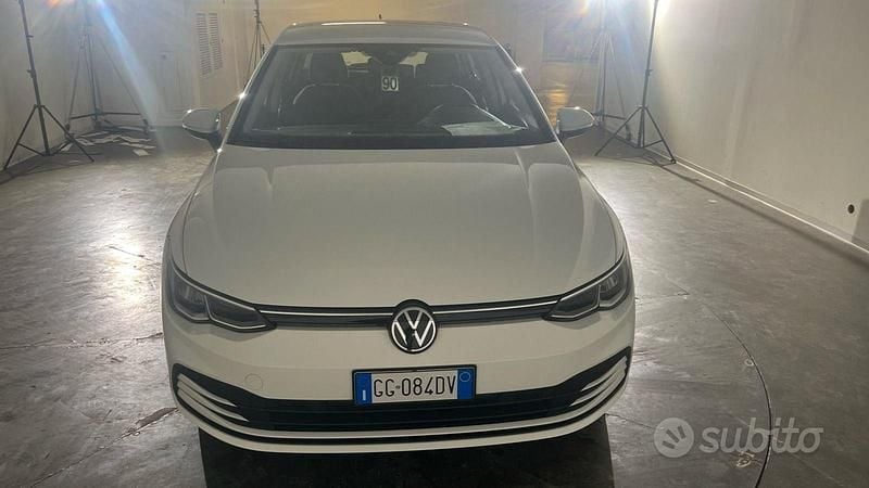 Usata VW Golf 115 CV (84 kW) 2022 Bianco Berlina
