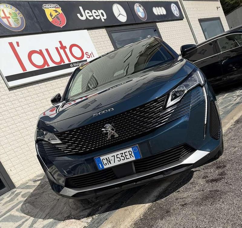 Usata Peugeot 5008 GT 131 CV (96 kW) 2023 Blu Monovolume
