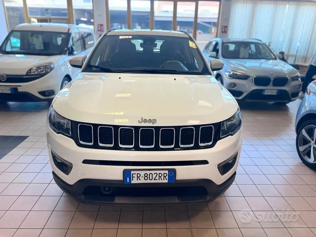 Usata Jeep Compass Limited 140 CV (102 kW) 2018 Bianco SUV