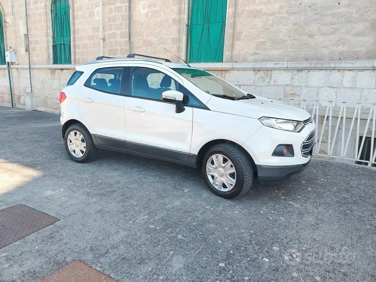 Usata Ford Ecosport Titanium 95 CV (69 kW) 2017 Bianco SUV