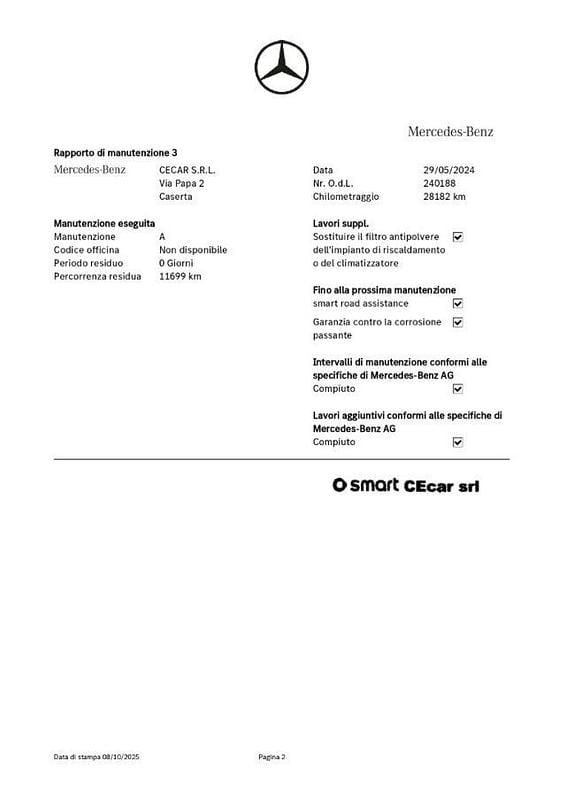 Usata Smart ForFour Electric Drive Prime 41 kW (56 CV) 2021 Antracite Berlina