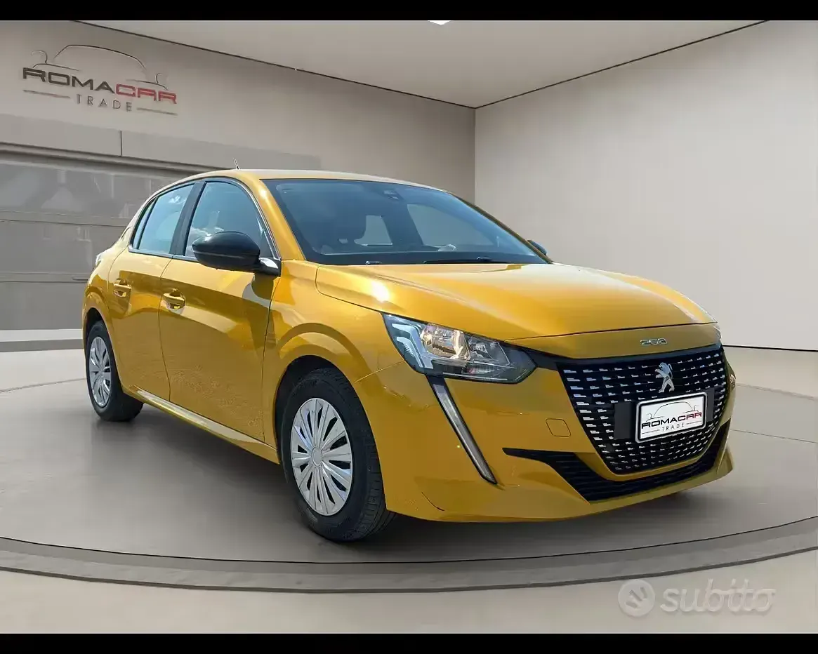 Usata Peugeot 208 Allure 75 CV (55 kW) 2023 Giallo Utilitaria