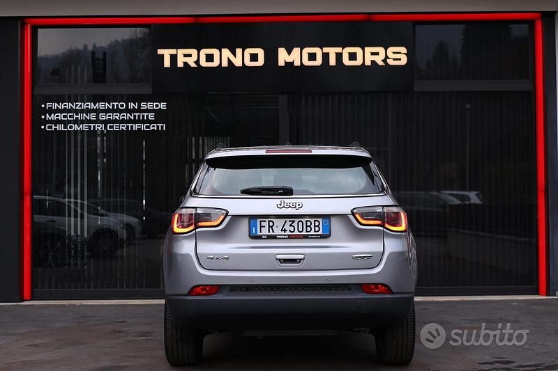 Usata Jeep Compass Longitude 140 CV (102 kW) 2018 Grigio SUV