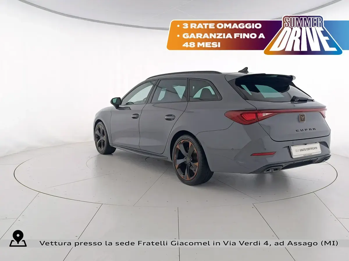 Usata Cupra Leon 150 CV (110 kW) 2023 R6 grigio 'graphene' Station wagon