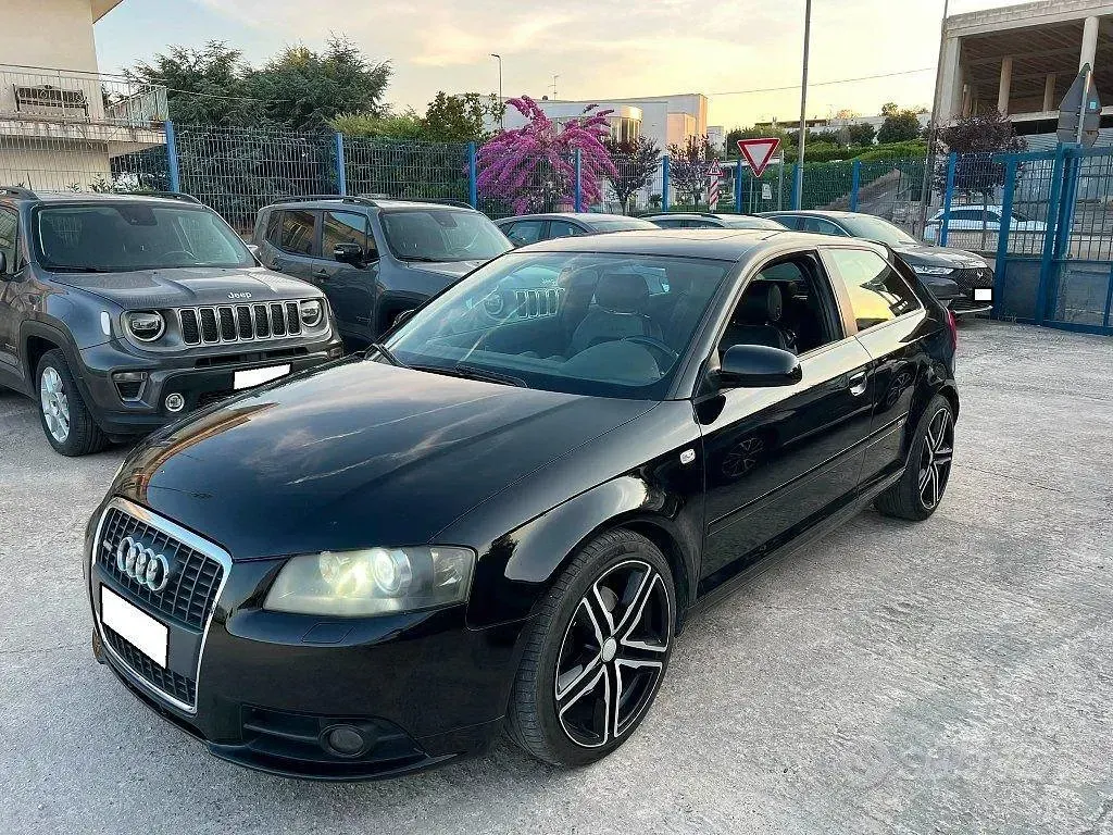 Usata Audi A3 S-Line 170 CV (125 kW) 2007 Nero Utilitaria