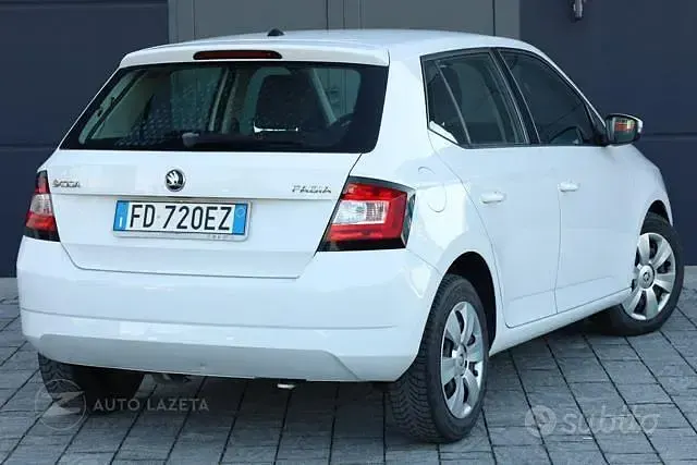Usata Skoda Fabia 90 CV (66 kW) 2016 Bianco Berlina