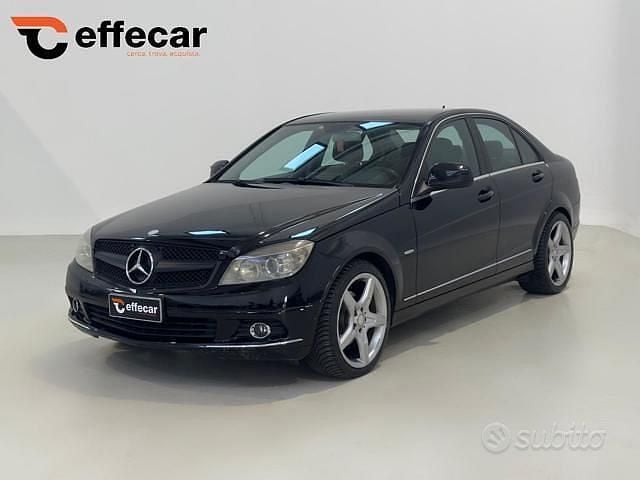 Usata Mercedes C280 Elegance 231 CV (169 kW) 2008 Nero Berlina