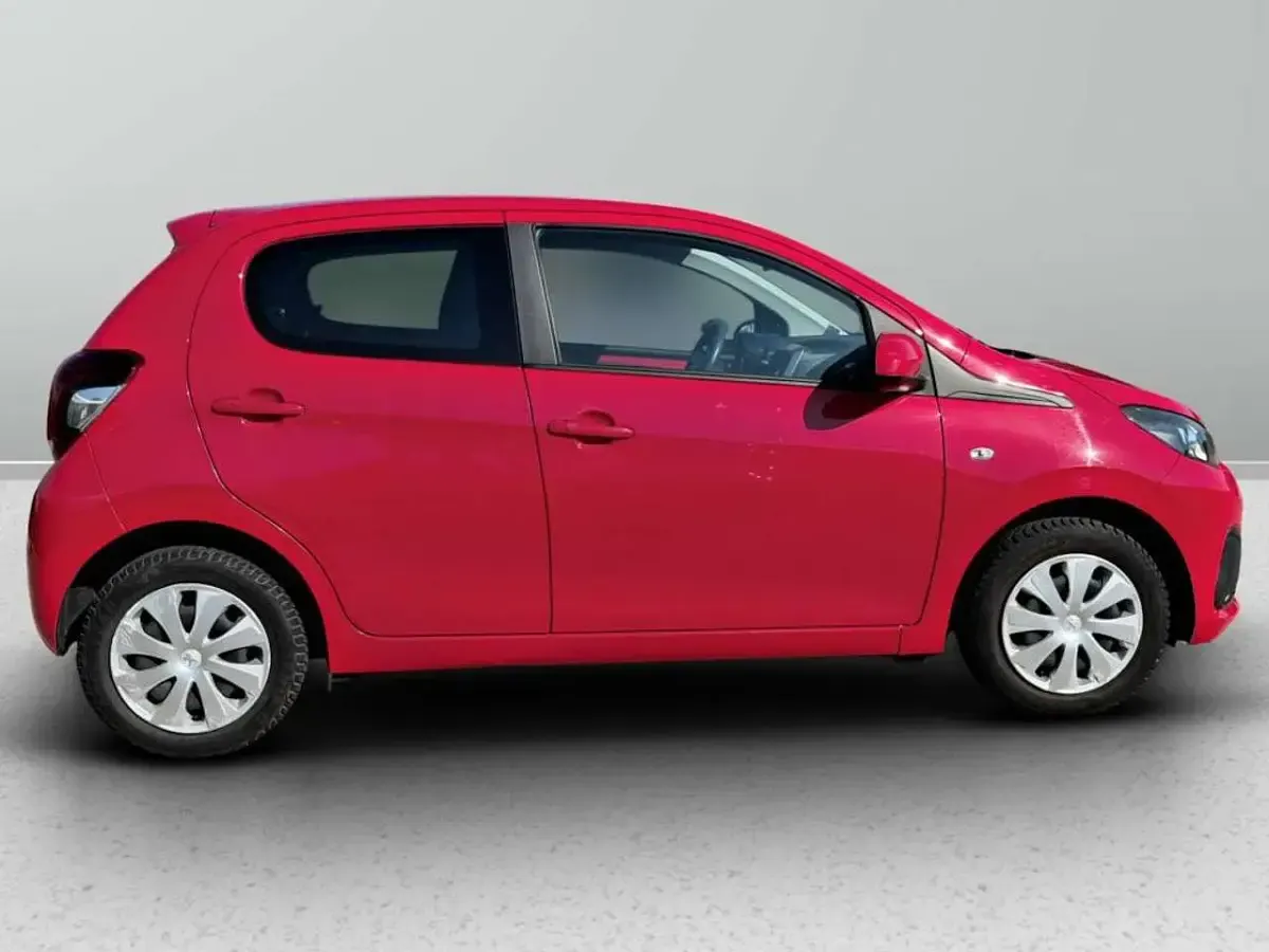 Usata Peugeot 108 Access 69 CV (50 kW) 2015 Rosso Utilitaria