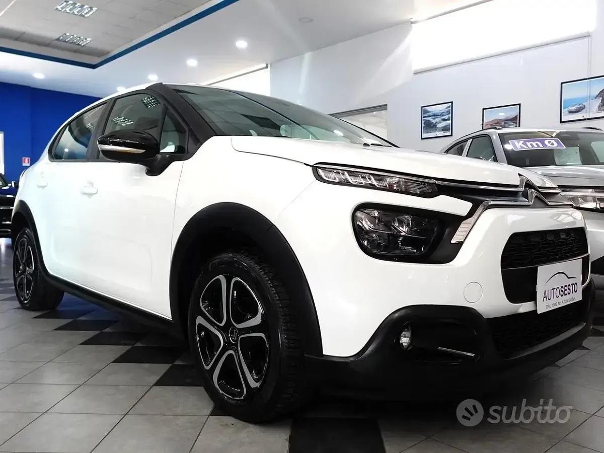 Usata Citroën C3 Feel 102 CV (75 kW) 2022 Bianco Utilitaria