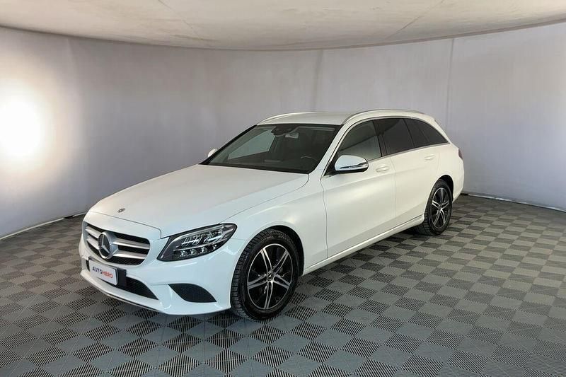 Usata Mercedes C200 Avantgarde 160 CV (117 kW) 2021 Bianco Station wagon