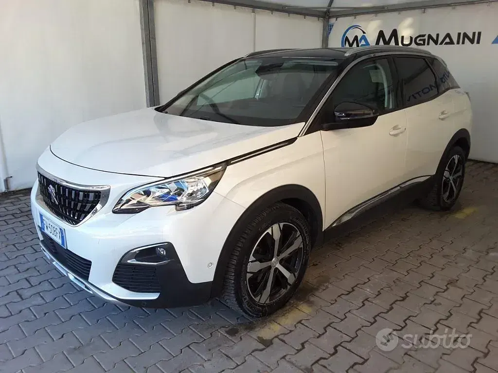 Usata Peugeot 3008 Allure 131 CV (96 kW) 2019 Bianco SUV